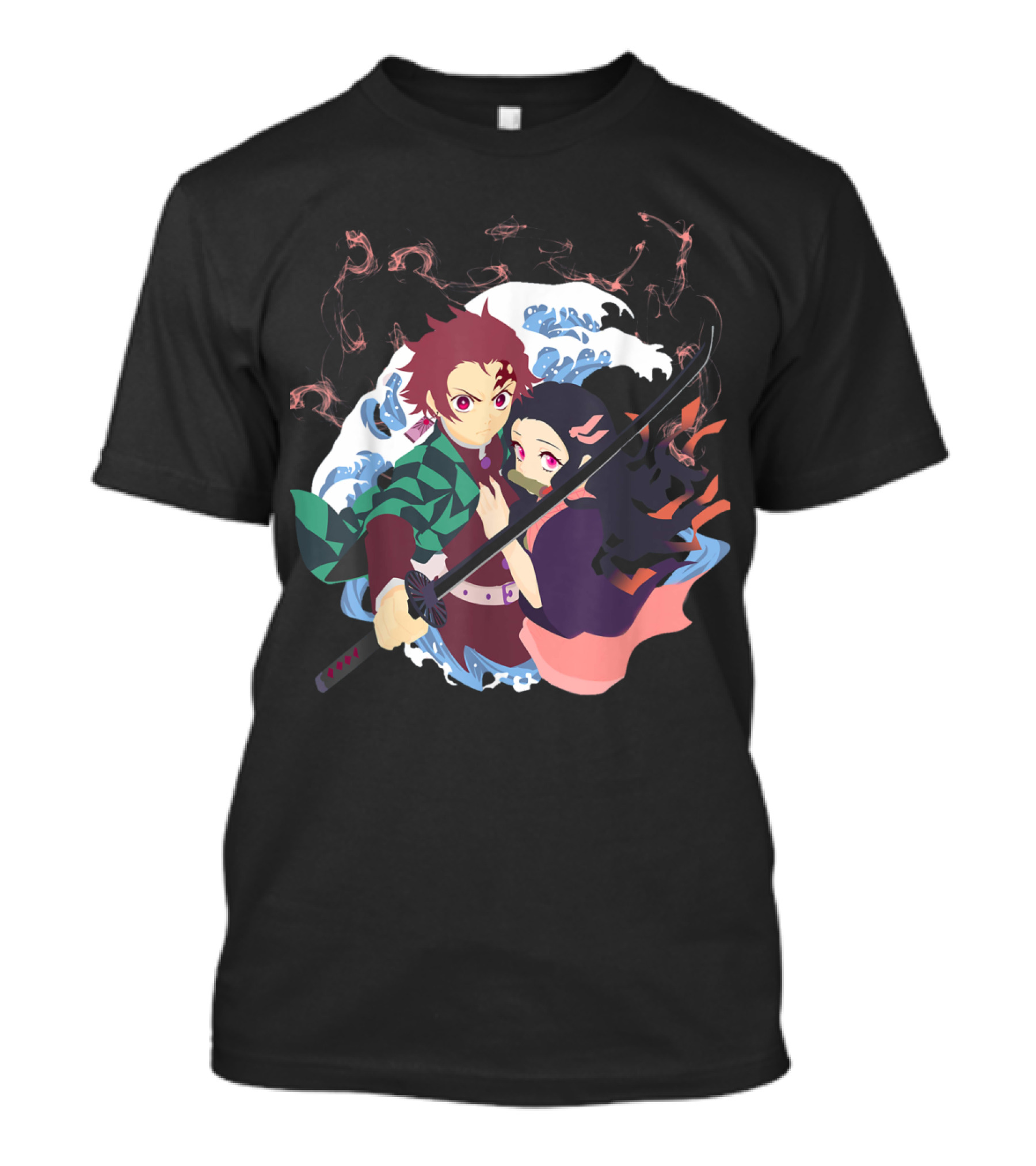 Demon Slayer Kanjiro Nezuko Sword T-Shirt