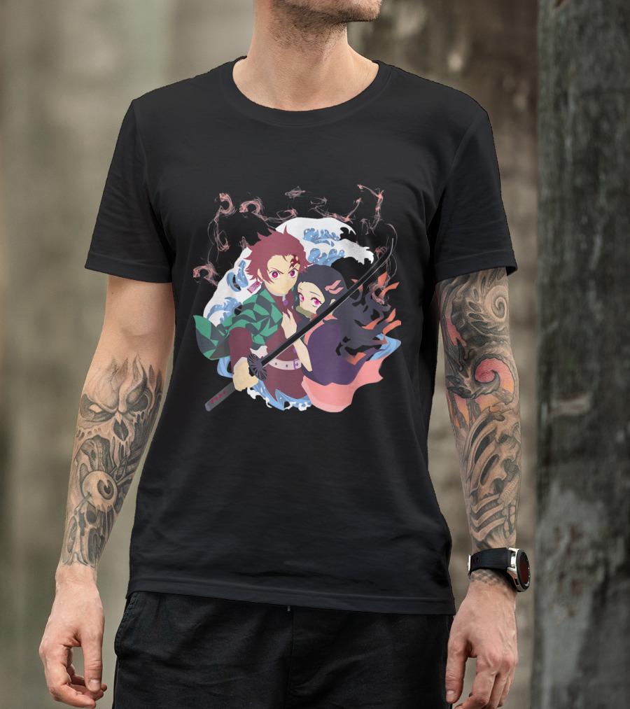 Demon Slayer Kanjiro Nezuko Sword T-Shirt