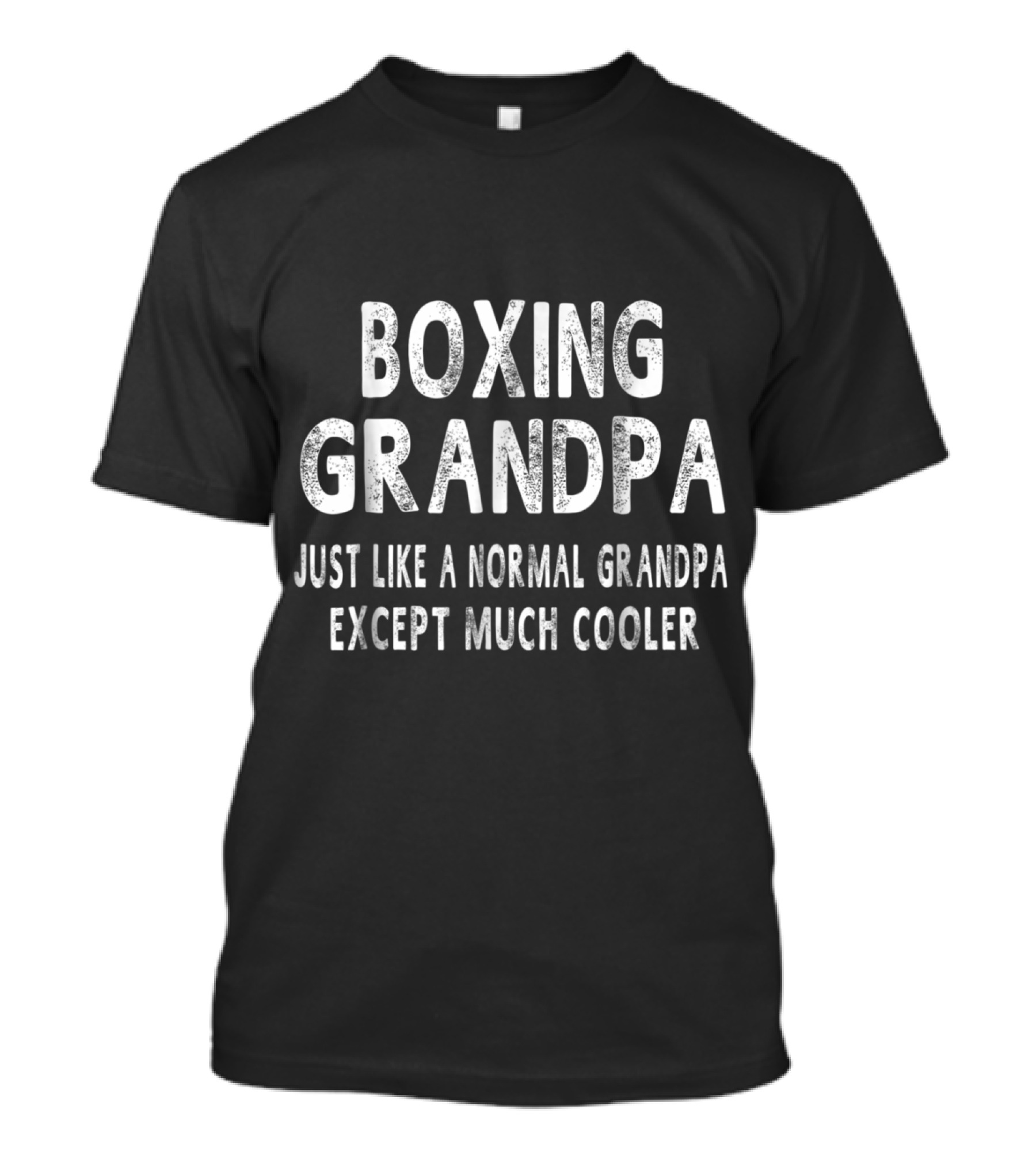 Boxing Grandpa Just Like A Normal Grandpa Except Much Cooler T-Shirt