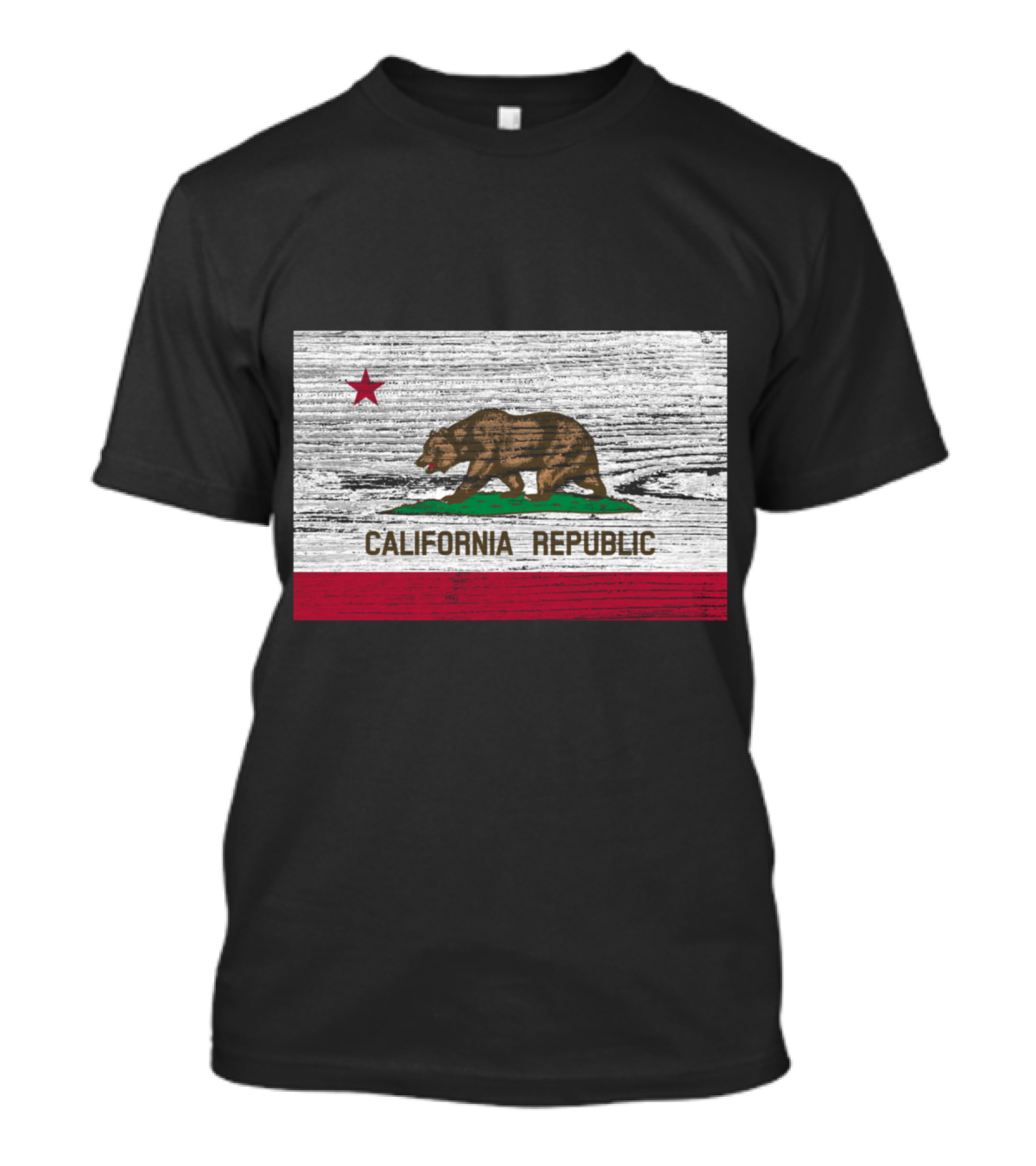 California Republic Vintage Bear Flag T-Shirt