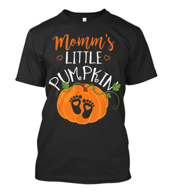 Mommy's Little Pumpkin Halloween Pregnancy Mom To Be T-Shirt