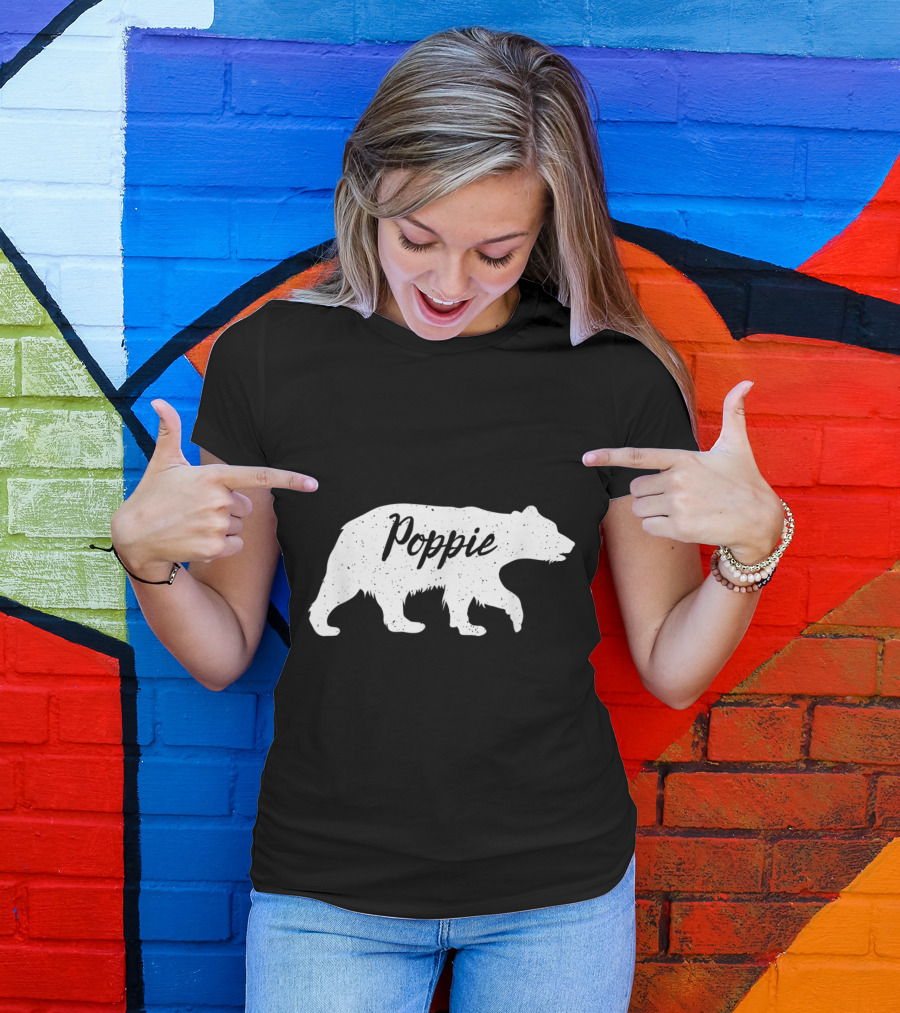 Poppie Grandpa Bear T-Shirt