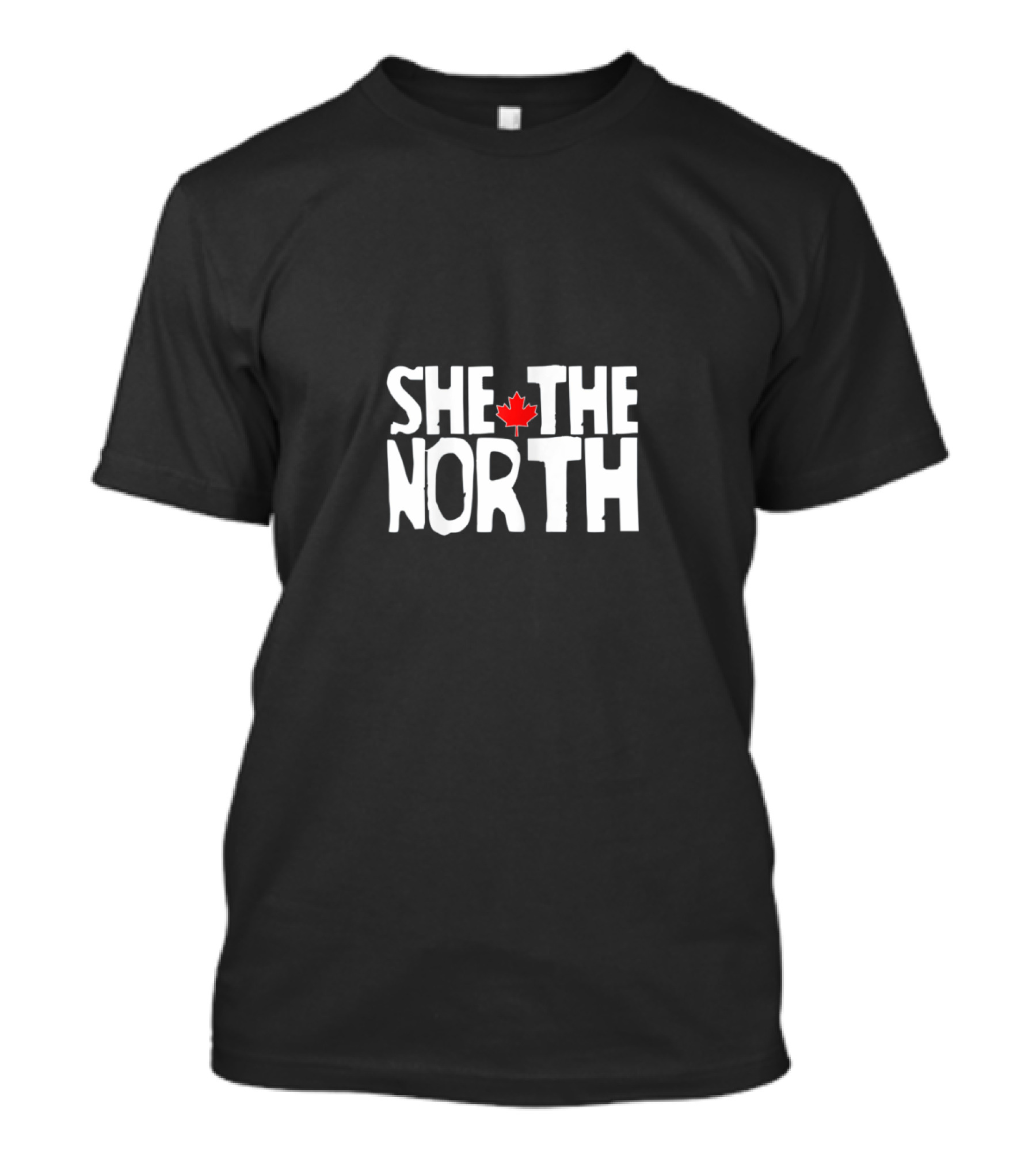 She The North Canada Maple Leaf Girls And Womens Tennis T-Shirt
