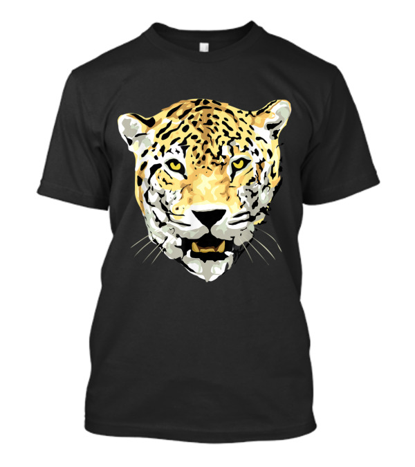 Wild Jaguar Fierce Face T-Shirt