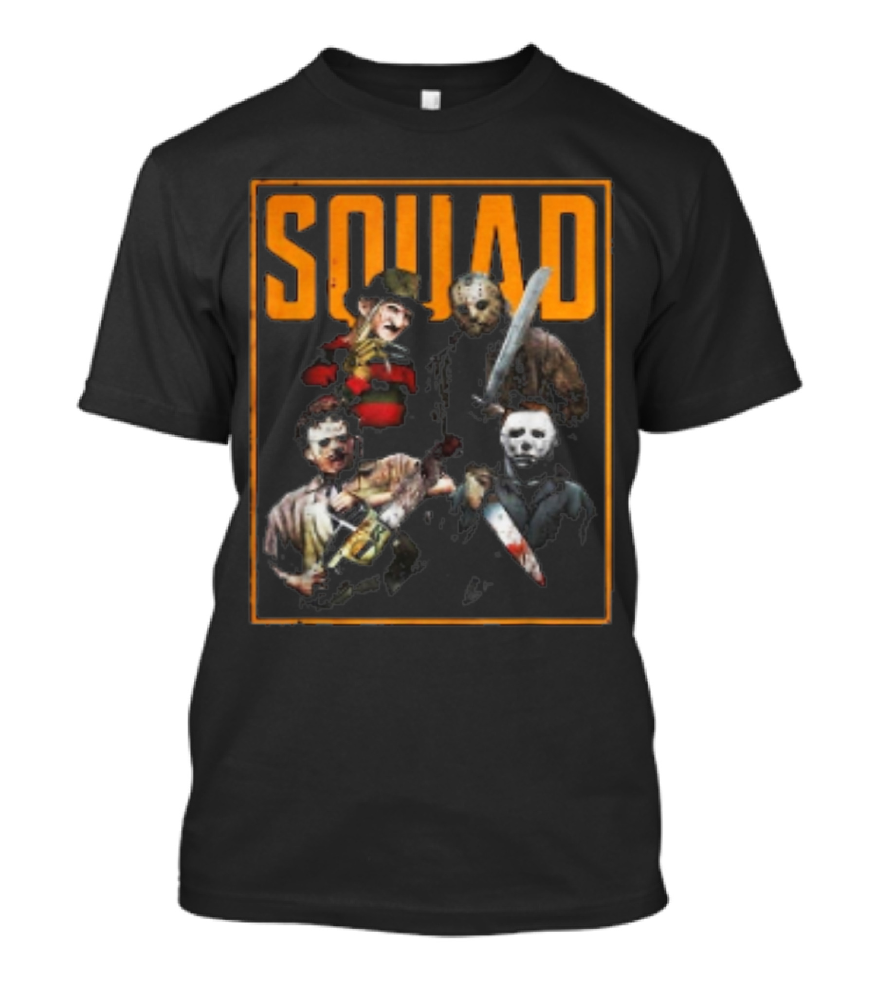 Squad Of Psychos Halloween Horror Best Friends T-Shirt