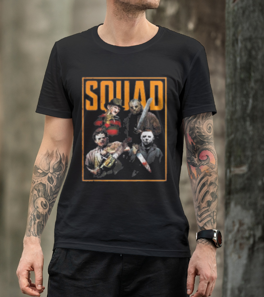 Squad Of Psychos Halloween Horror Best Friends T-Shirt