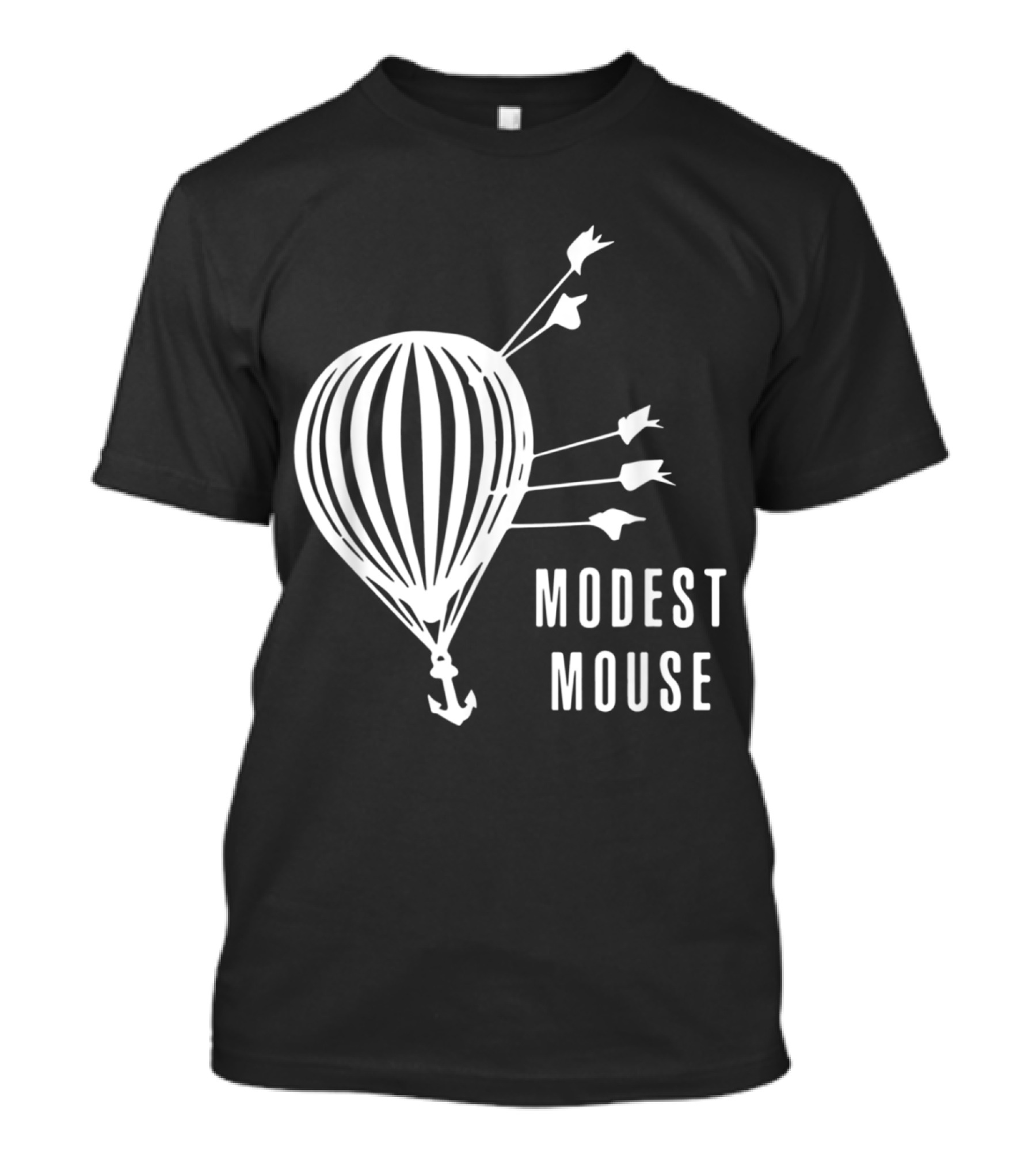 Modest Mouse Good News Before The Ship Balloon Anchor T-Shirt
