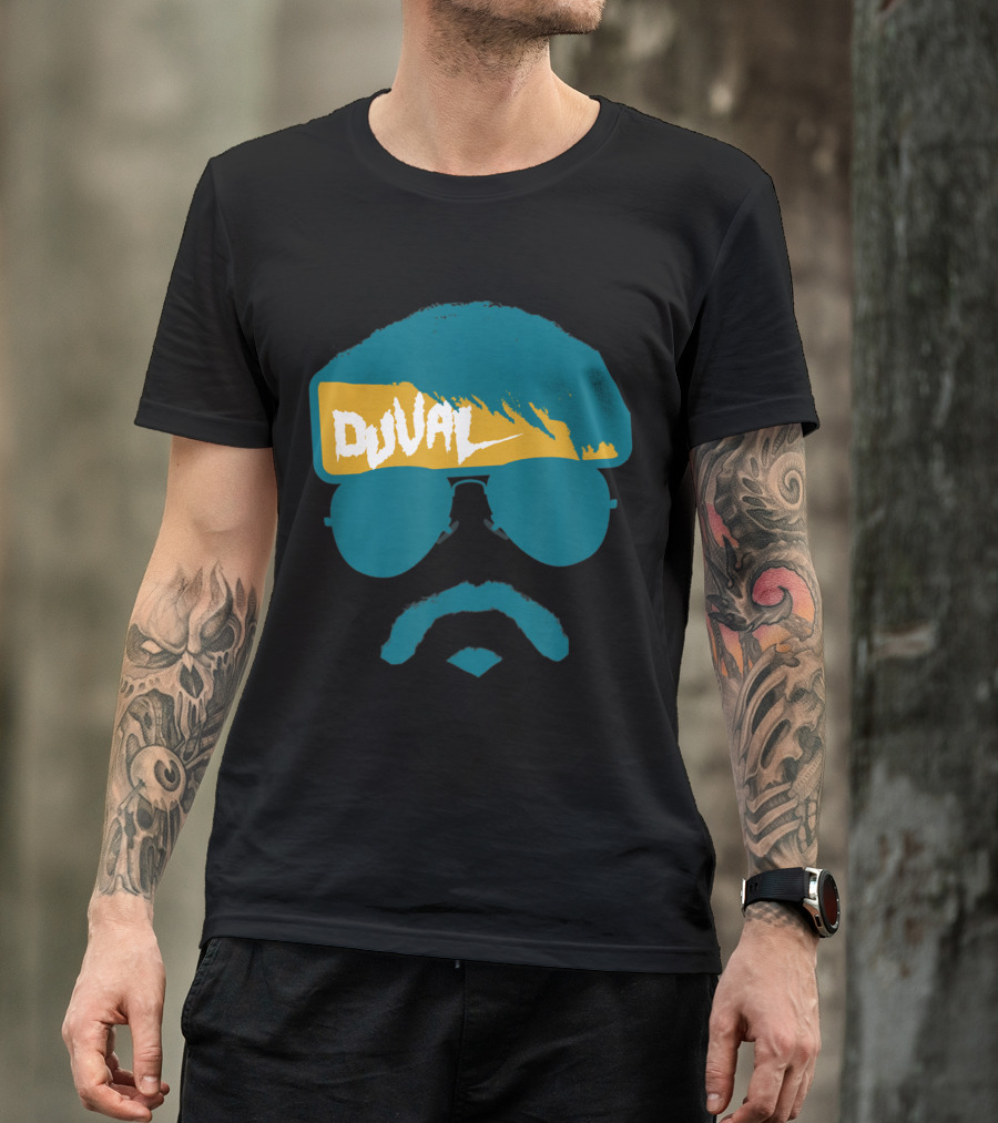 Minshew Jacksonville QB Funny Sunglasses Duval T-Shirt