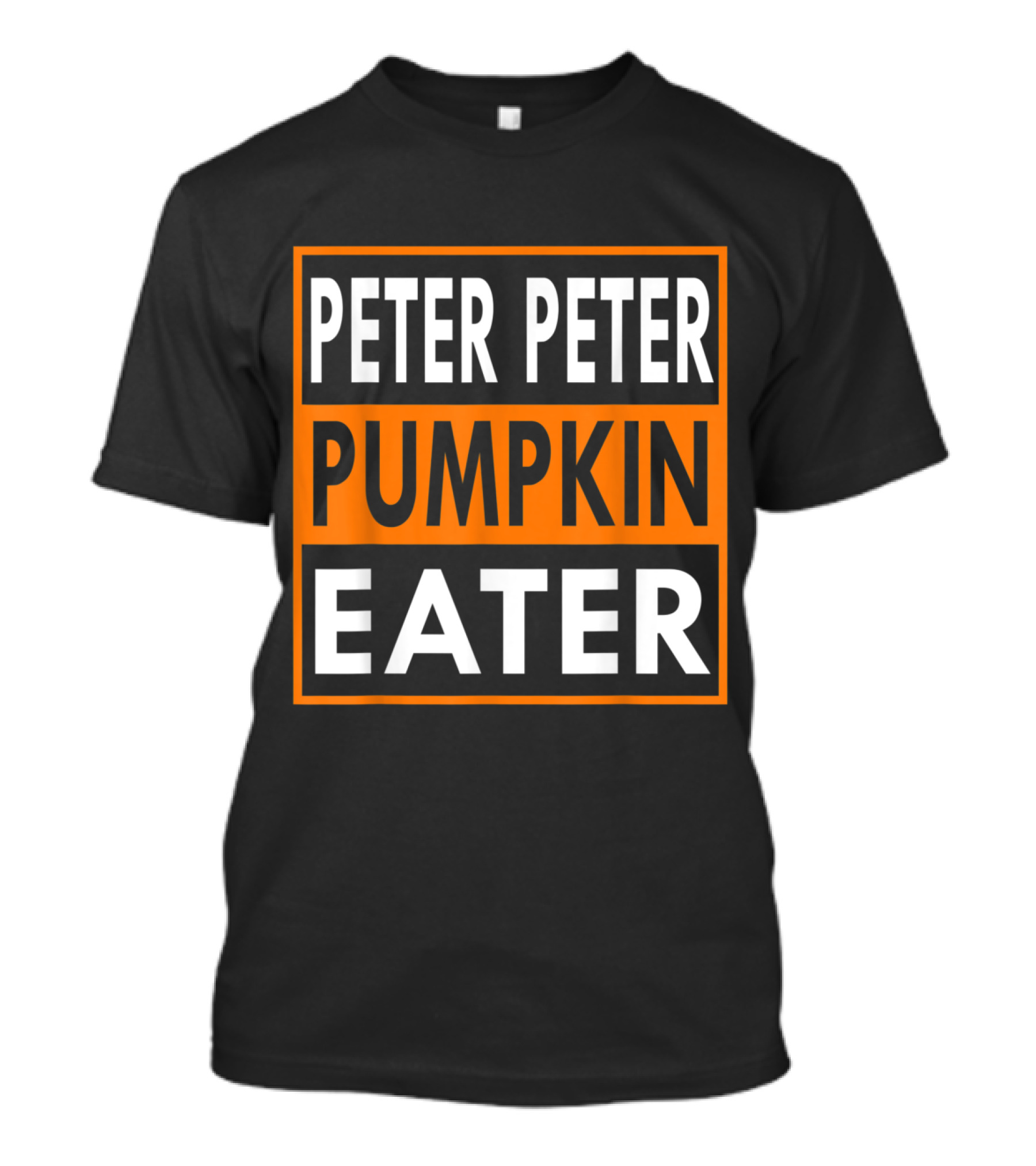 Peter Peter Pumpkin Eater Matching Couple Halloween T-Shirt
