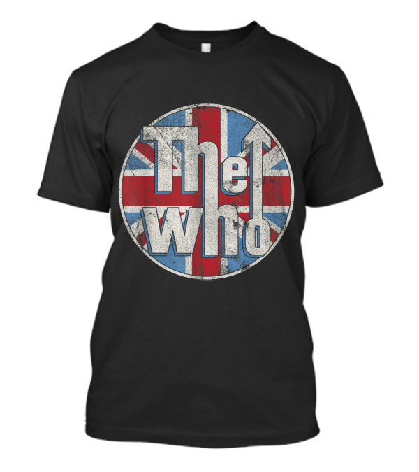 The Who Distressed Union Jack Circle Emblem T-Shirt