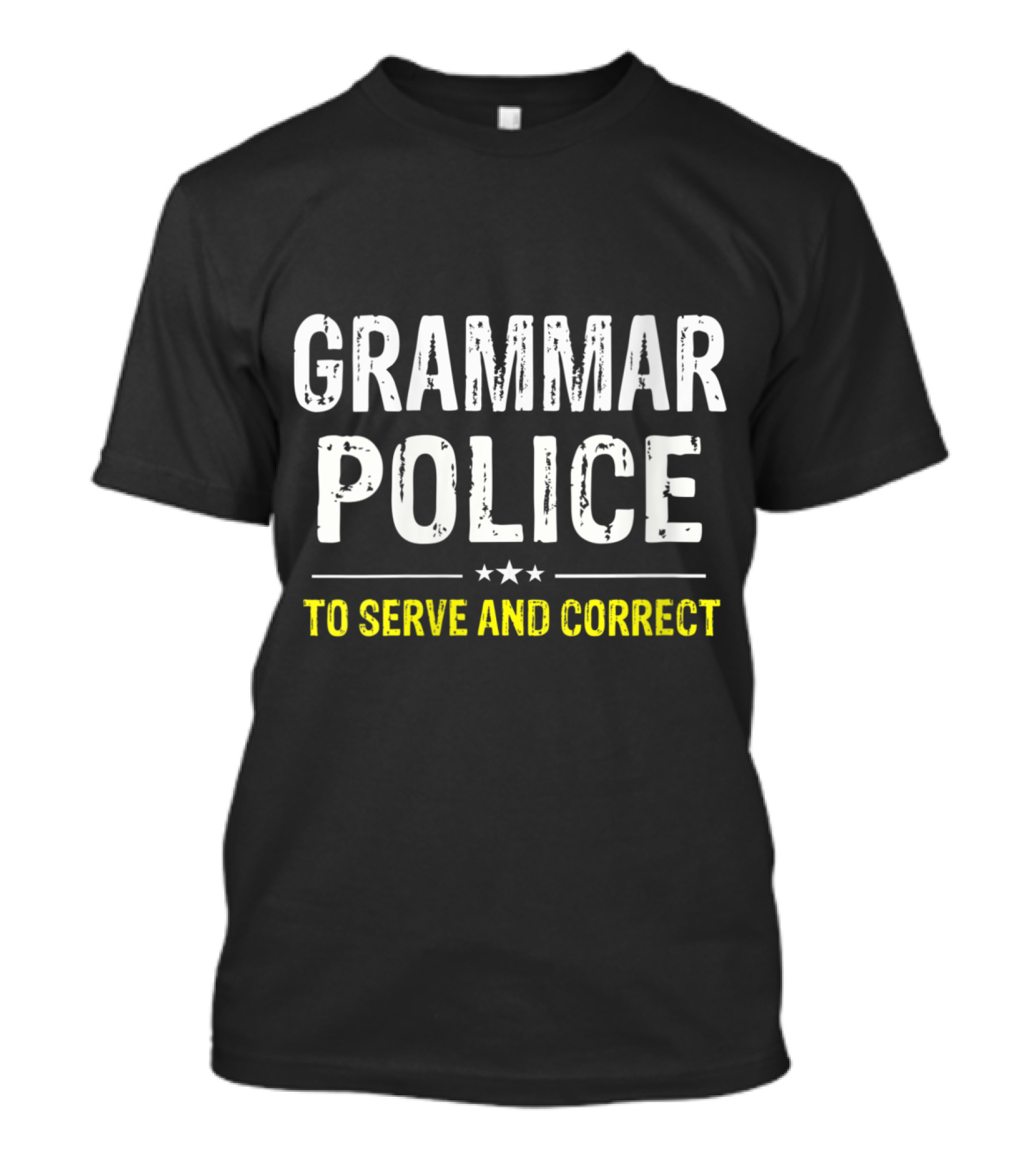 Grammar Police To Serve And Correct Women And Kids T-Shirt