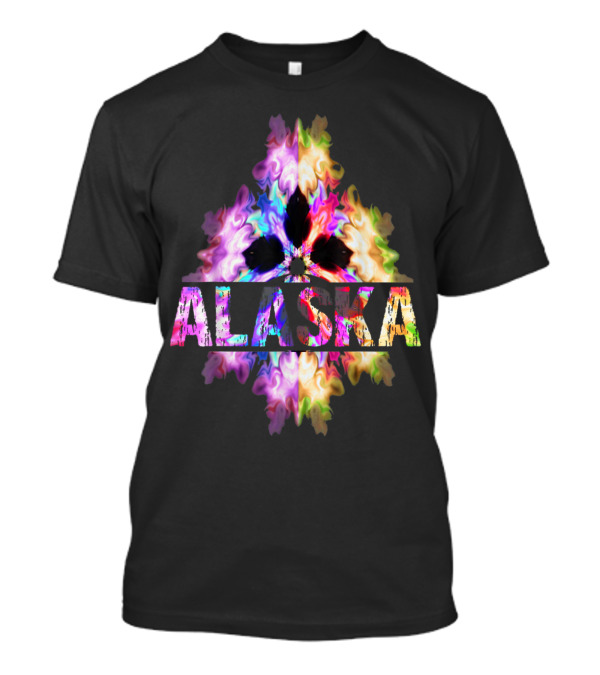 Alaska Souvenir Best Home State AK Proud Roots Colorful T-Shirt