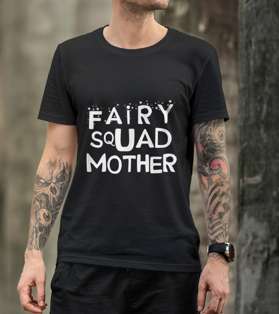 FAIRY SQUAD MOTHER Stars Wings T-Shirt