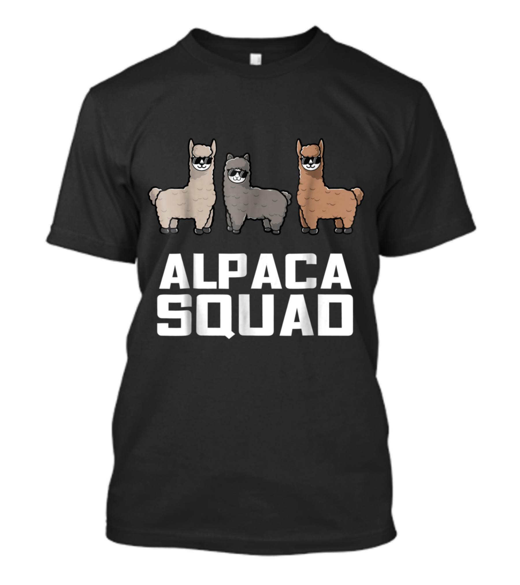 Alpaca Squad Funny Alpaca Lovers T-Shirt