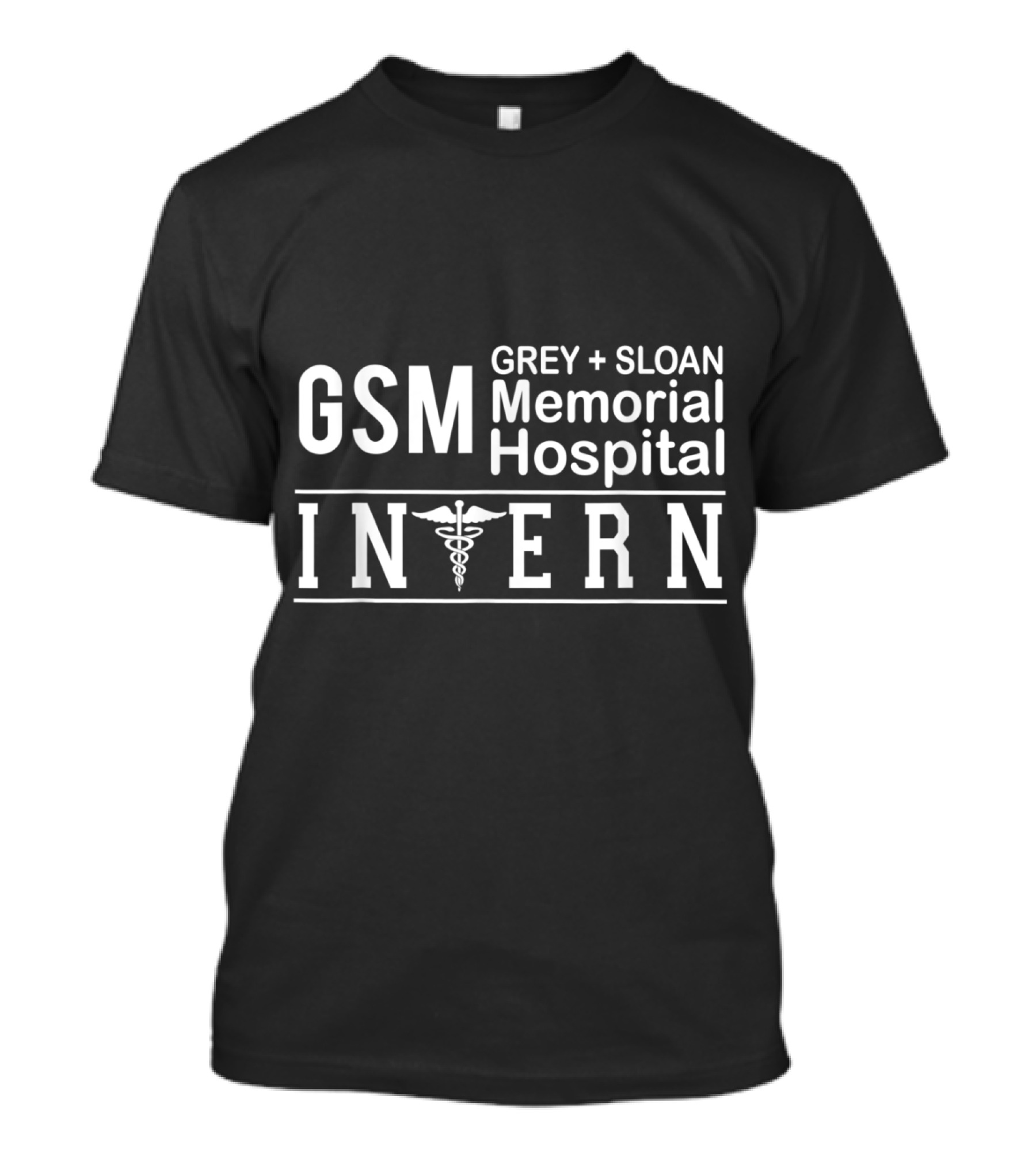 GSM Grey Sloan Memorial Hospital Intern T-Shirt
