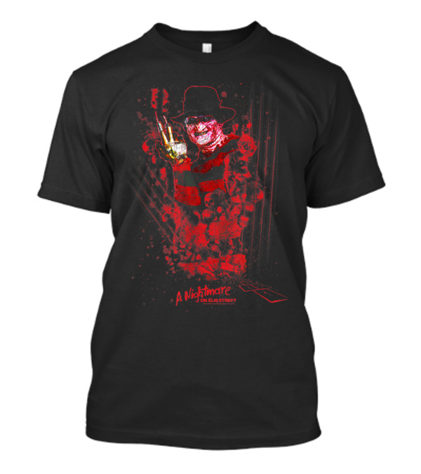 A Nightmare On Elm Street Freddy's Coming For You Iconic Horror Movie Villain T-Shirt