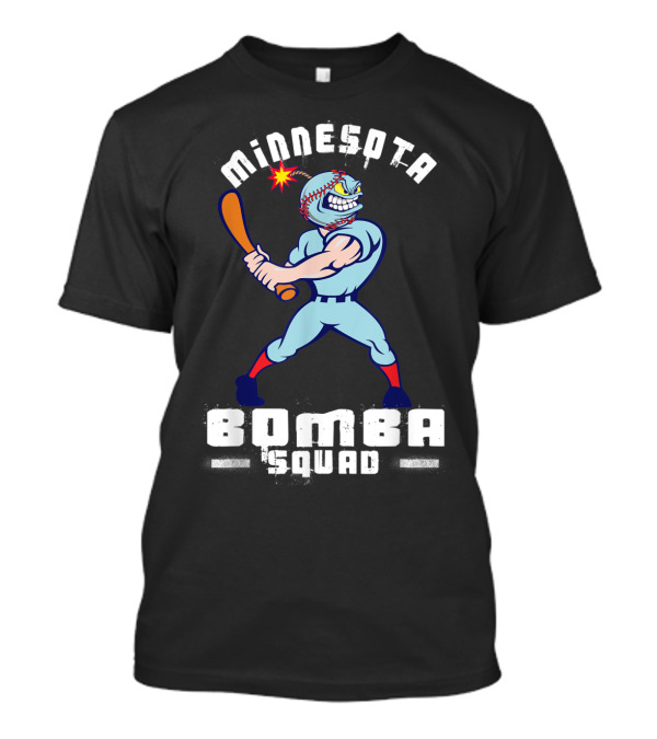 Minnesota Bomba Squad Vintage Baseball T-Shirt