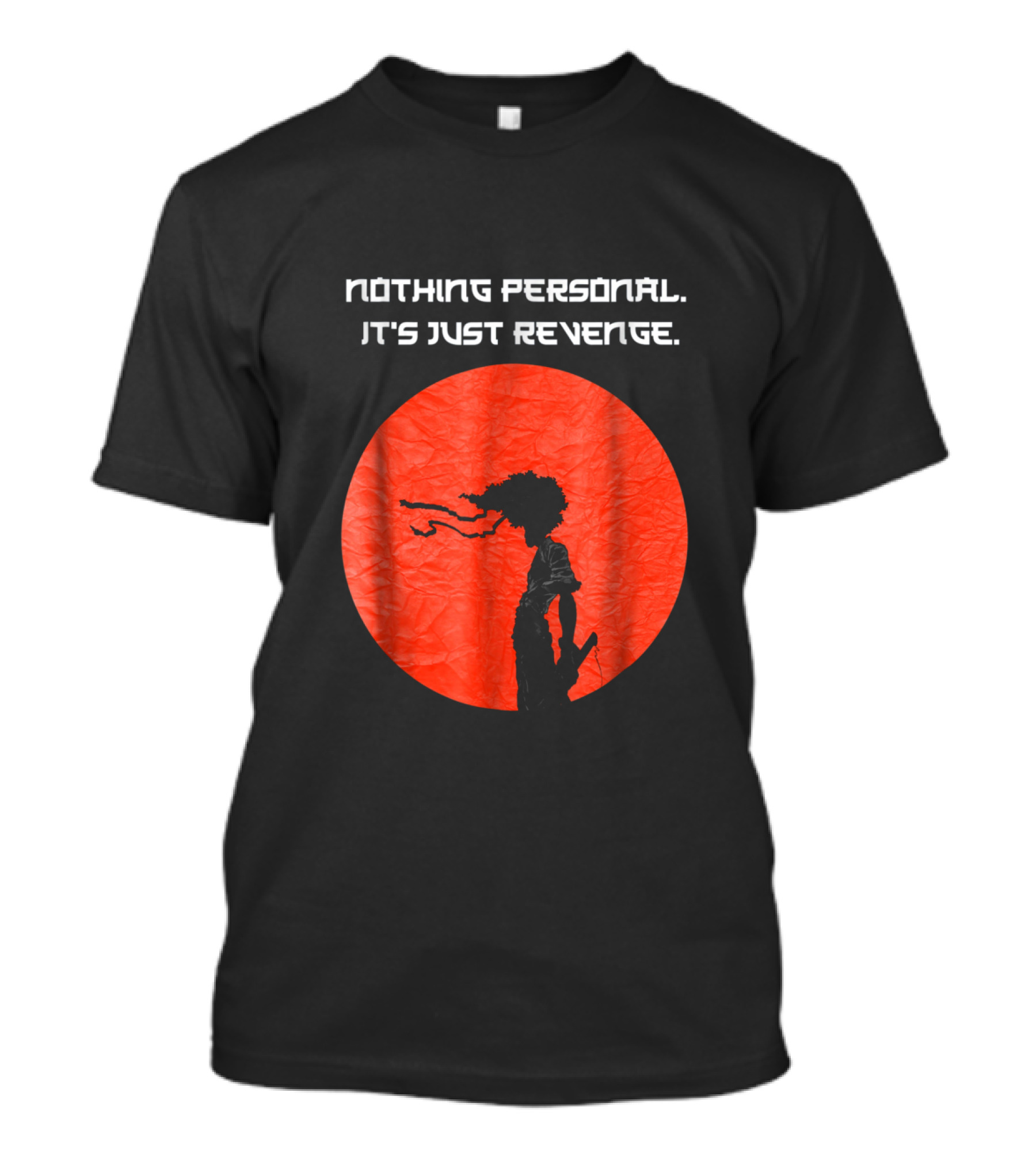 Afro Samurai Manga Anime Nothing Personal It's Just Revenge T-Shirt