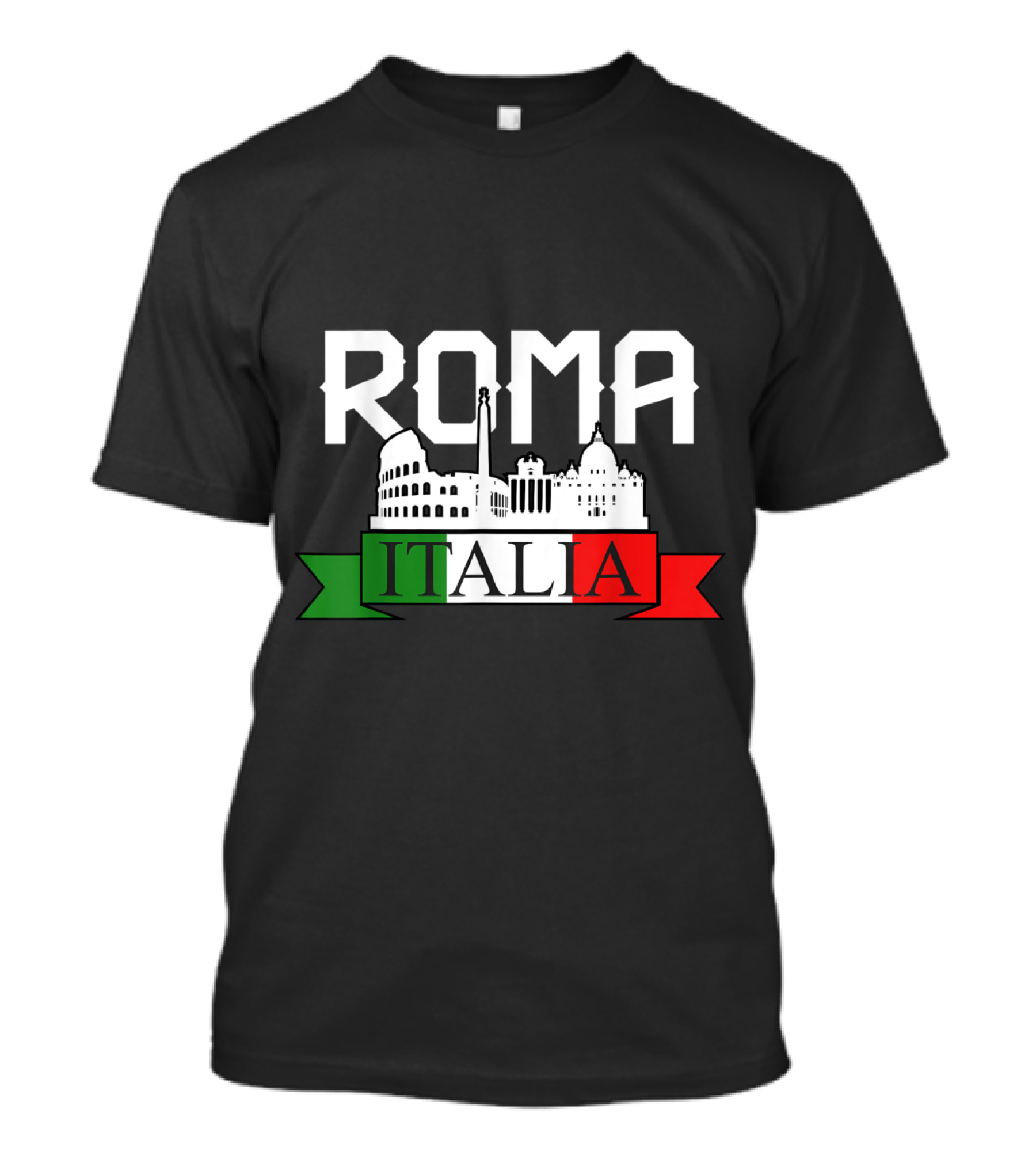 Roma Italia Rome Summertime Vacation Family Travel Cityscape T-Shirt