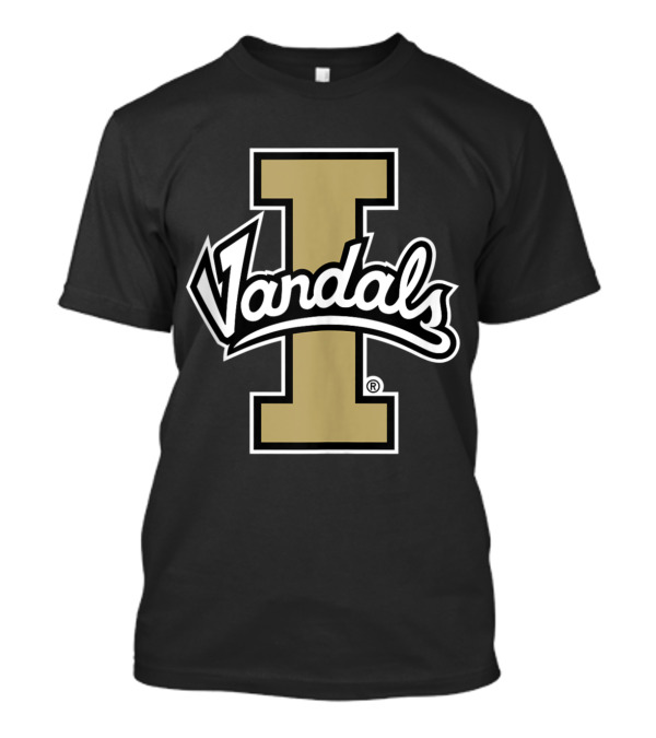 University Of Idaho Vandals Gold I Logo NCAA RYLID06 T-Shirt