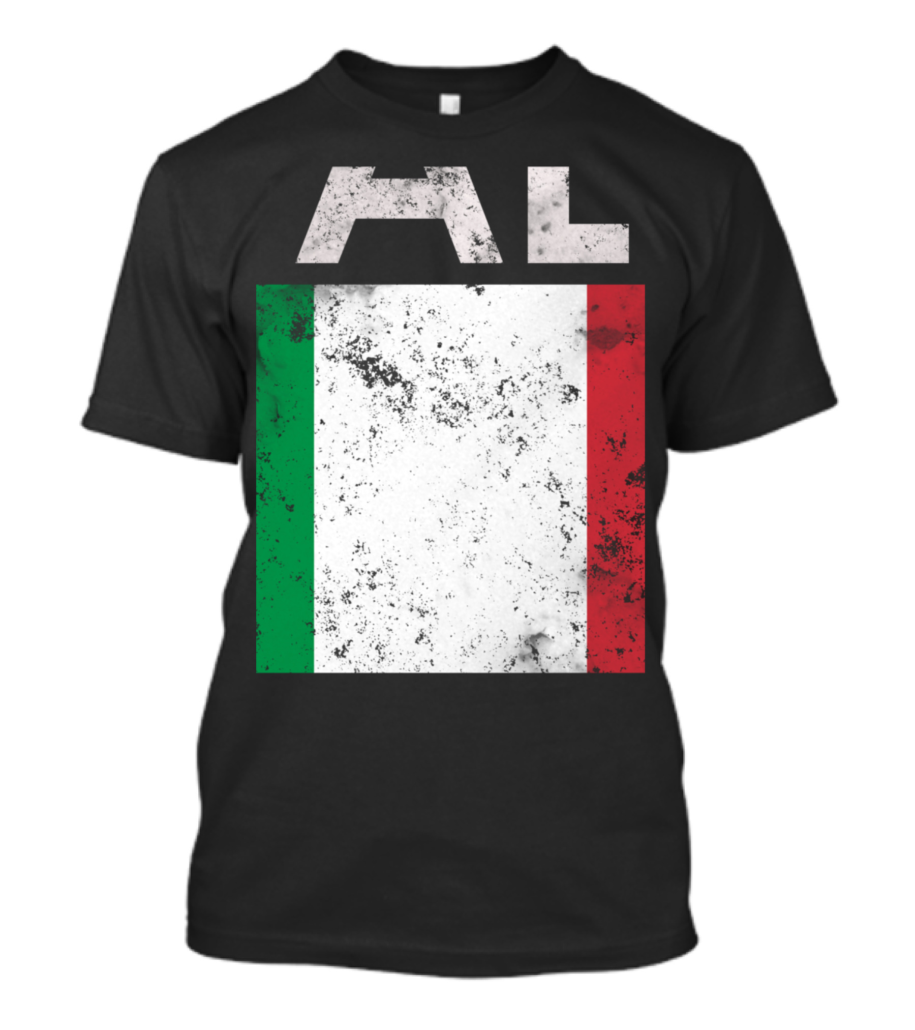 Vintage Italian Flag Pride AL T-Shirt