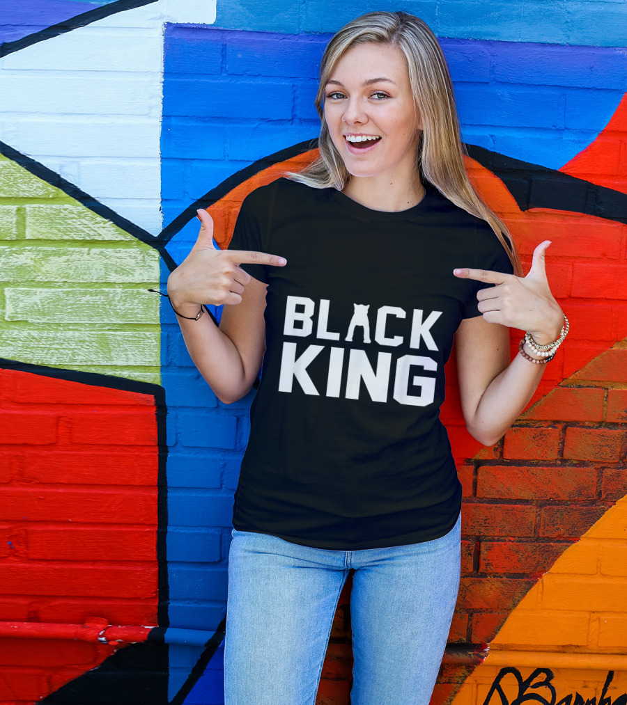 Black King Panther African Pride T-Shirt