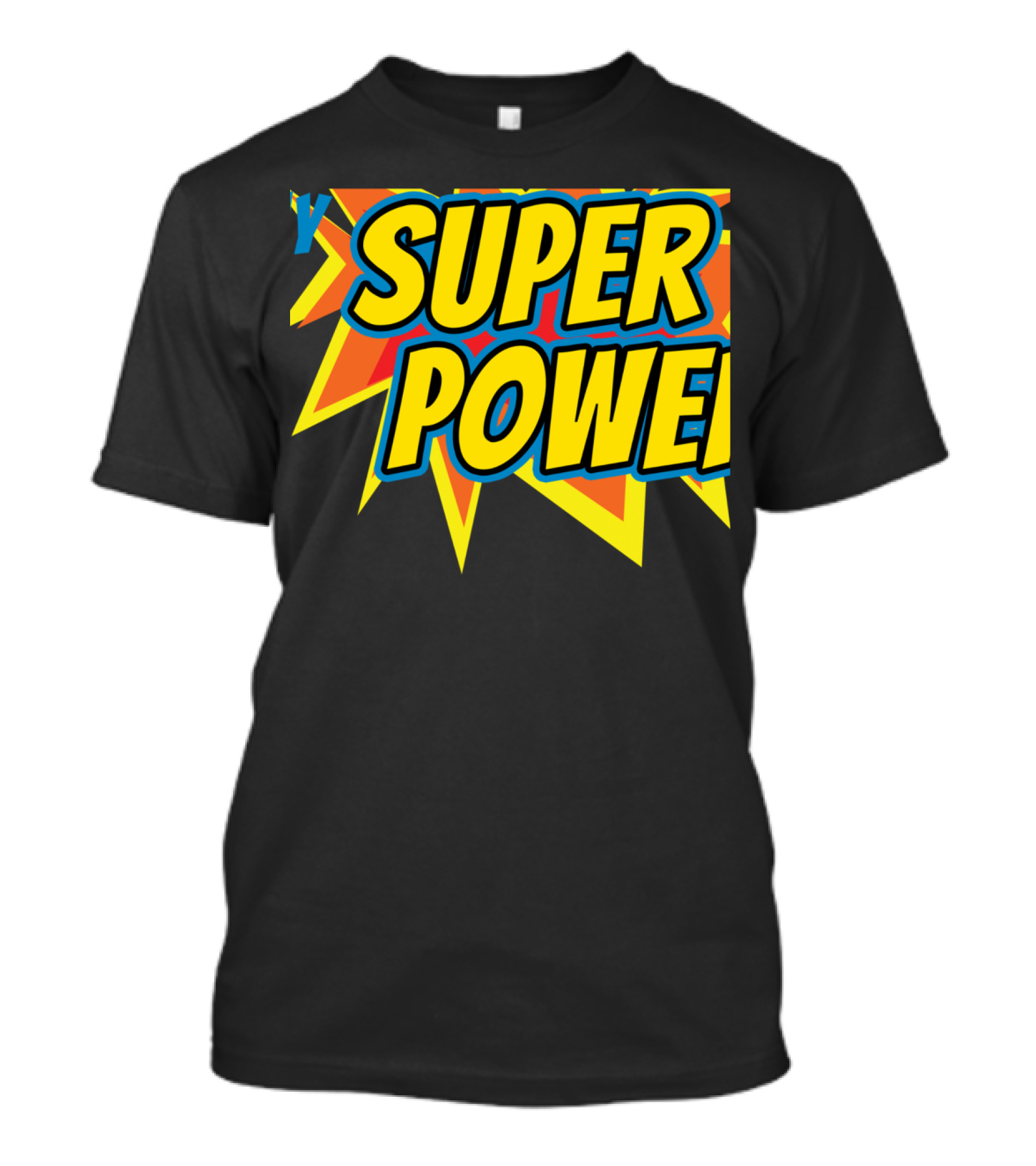 Coaching Is My Super Power Burst Comic T-Shirt