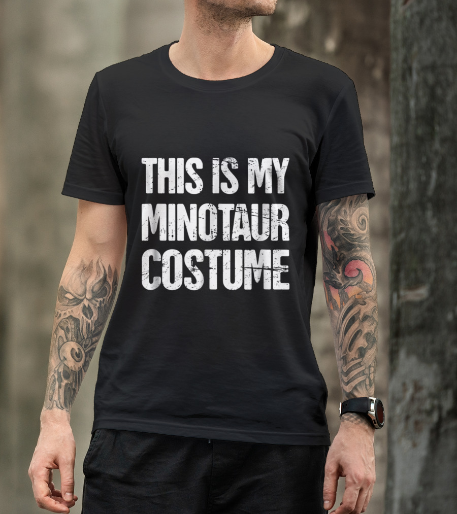 This Is My Minotaur Costume Ancient Greek Mythology T-Shirt