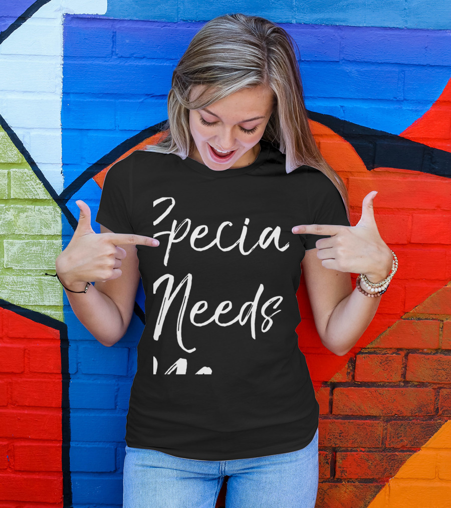 Proud Special Needs Mom Cute Awareness Mother T-Shirt