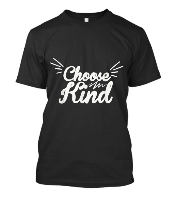 Choose Kind Anti Bullying Teacher Love Wings T-Shirt