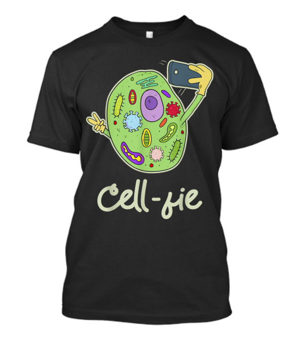 Cell-fie Funny Science Chemistry T-Shirt