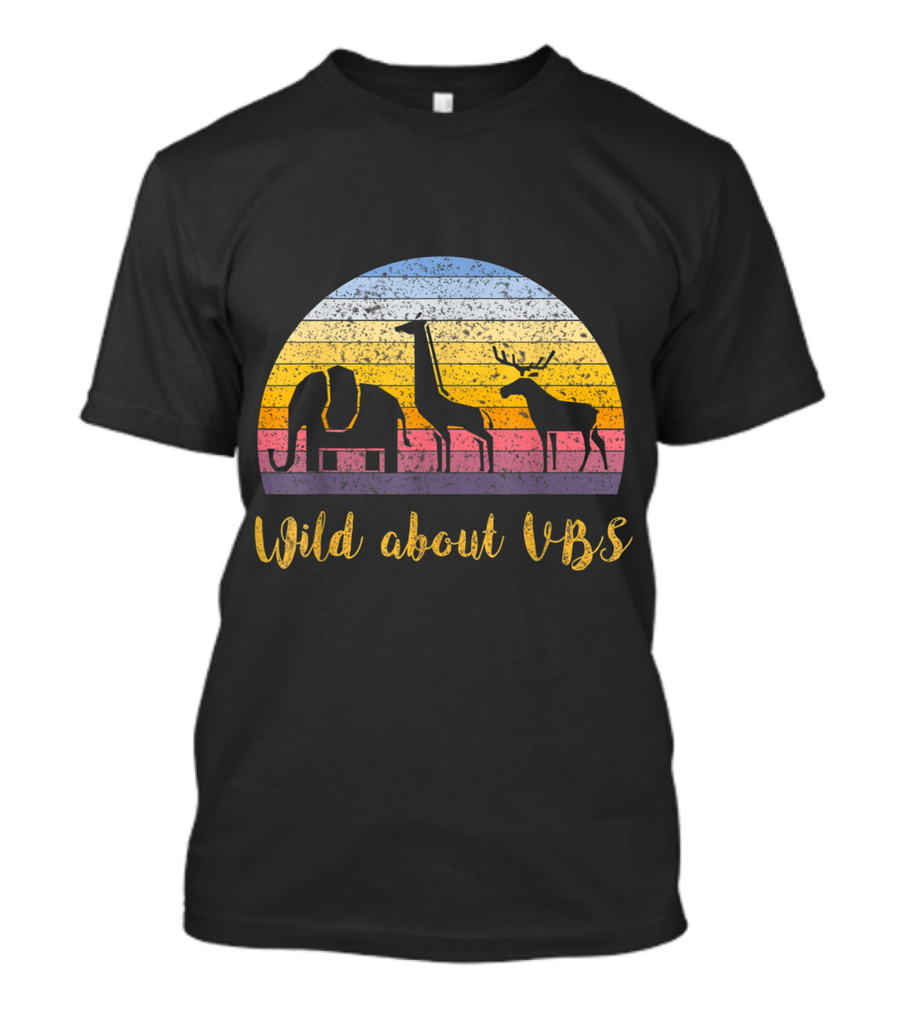 Wild About VBS Animal Safari Sunset Explorers T-Shirt