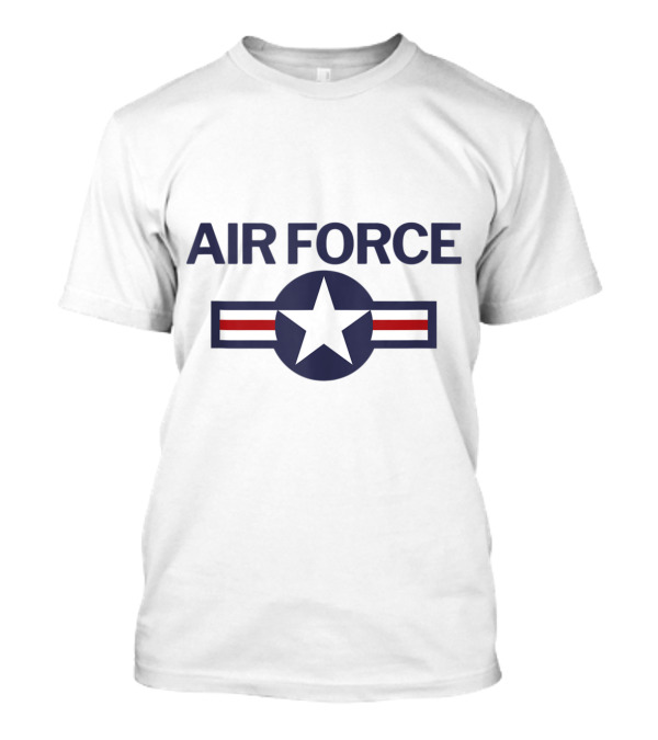Air Force Classic Star And Stripe Emblem T-Shirt