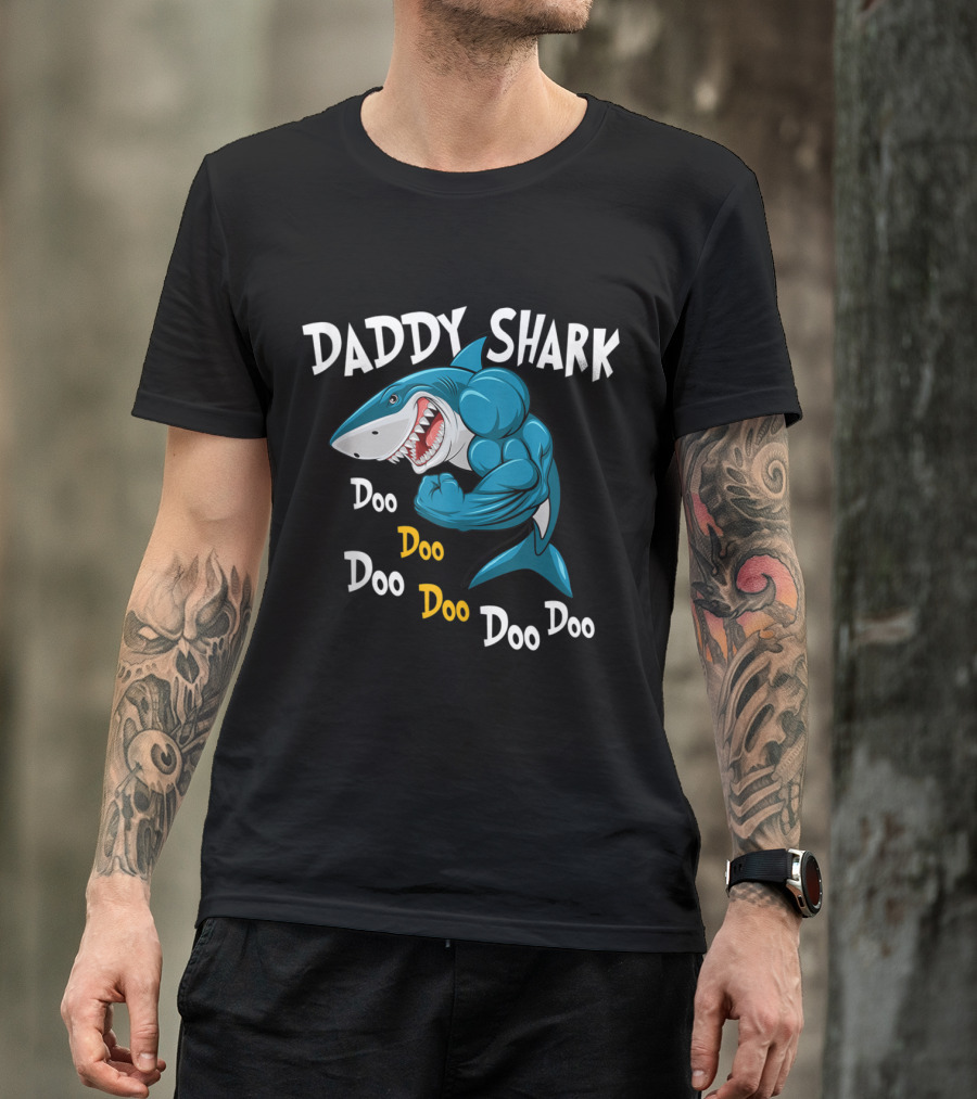 Daddy Shark Doo Doo Doo Doo T-Shirt