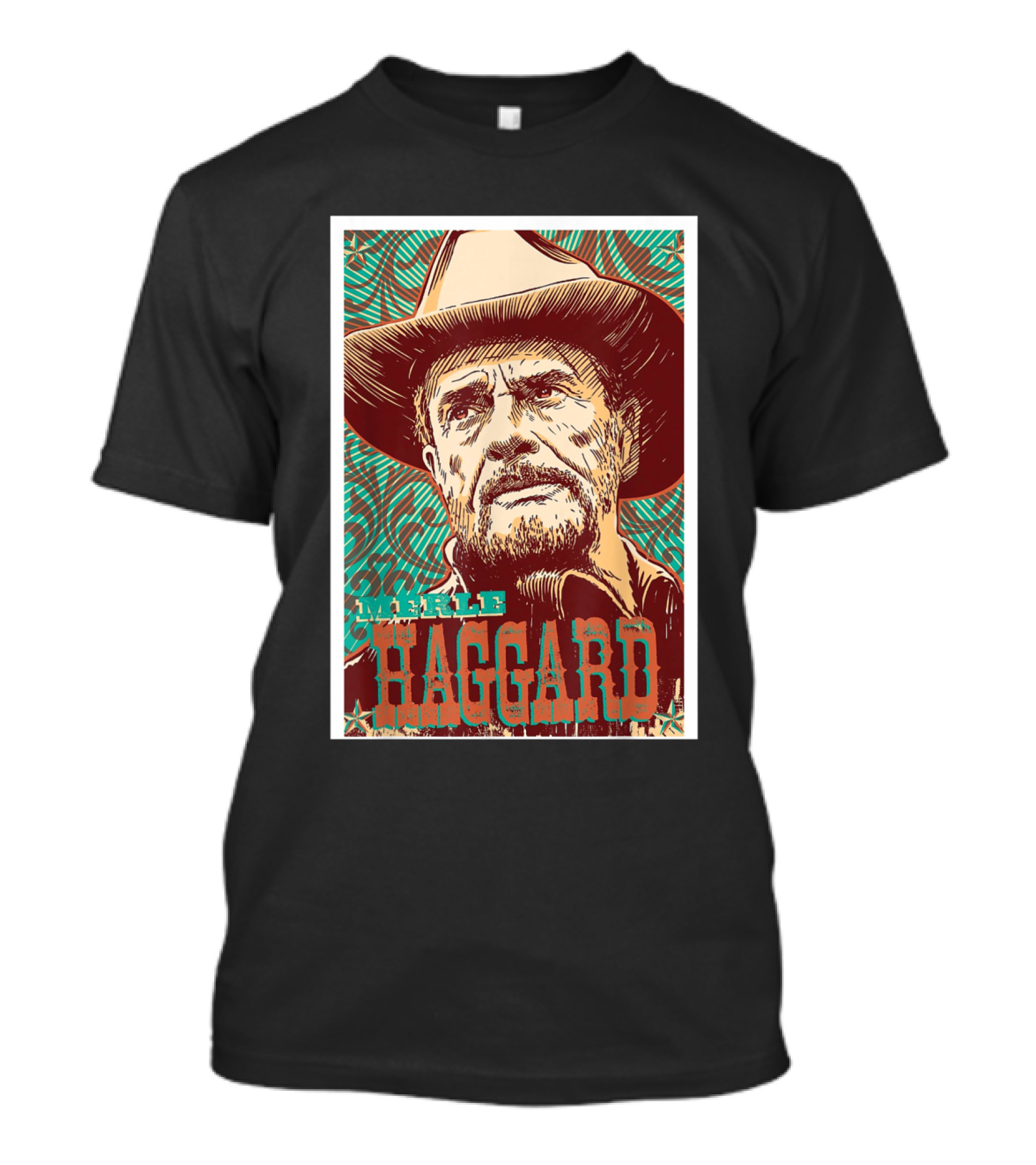 Merle Haggard Retro Vintage Country Music T-Shirt