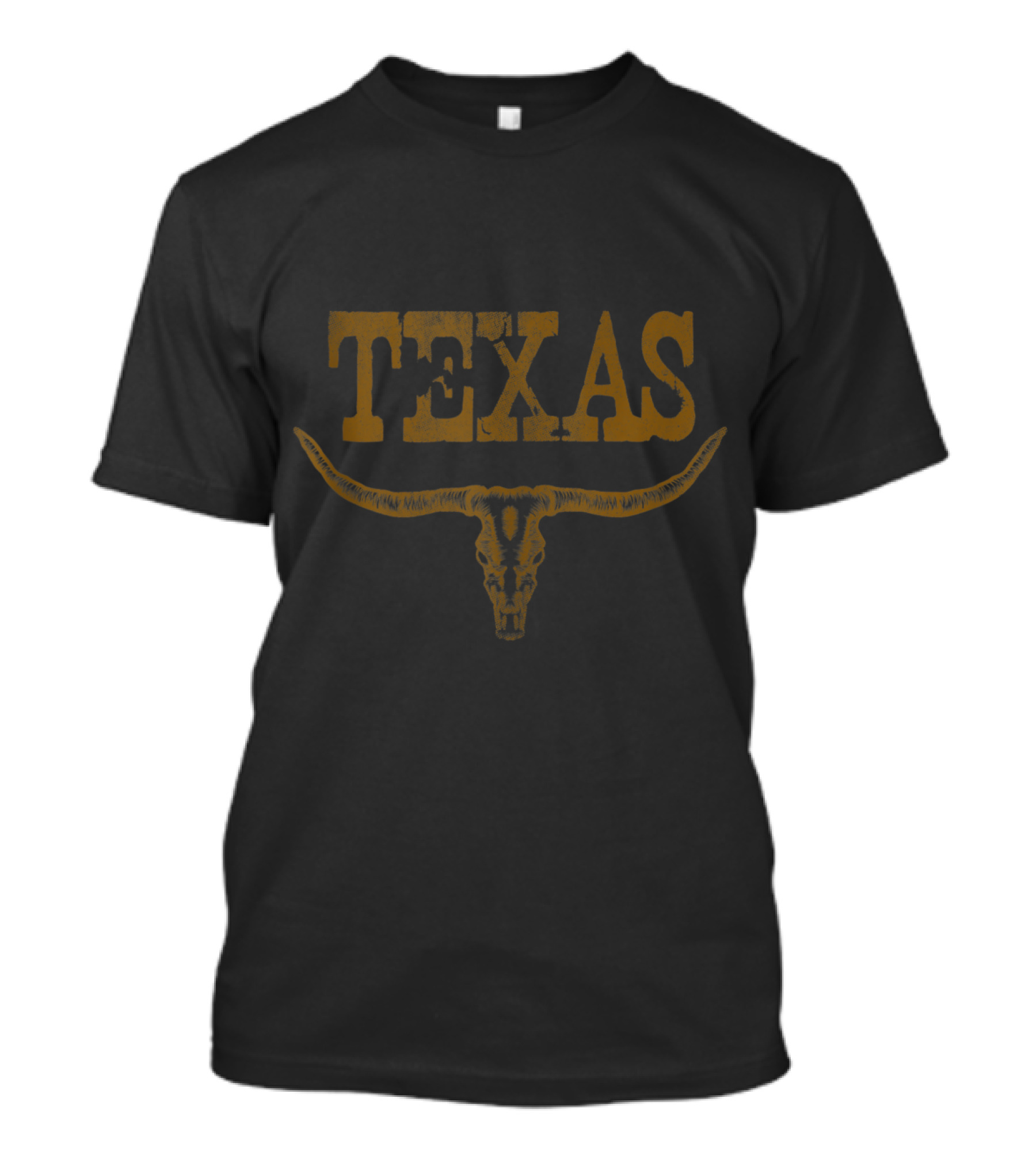 Vintage Texas Longhorn Lone Star State Don't Mess T-Shirt