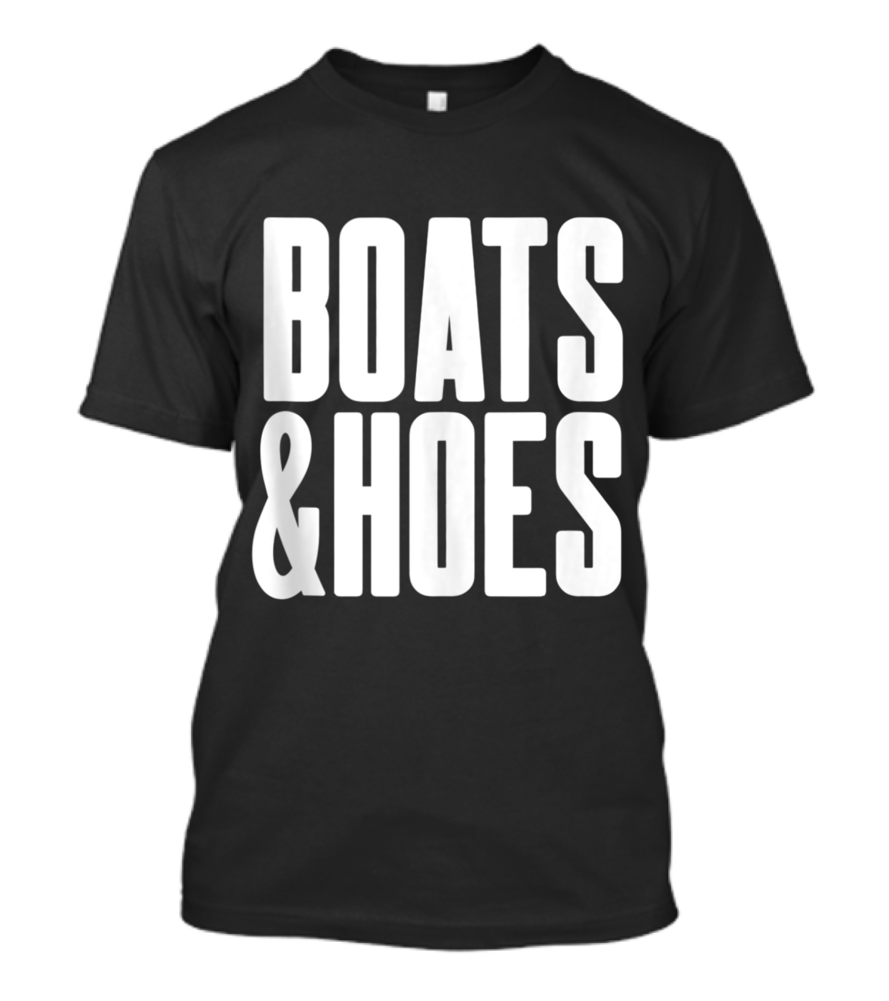 Boats And Hoes Trendy Ship Captain Summer Fun T-Shirt