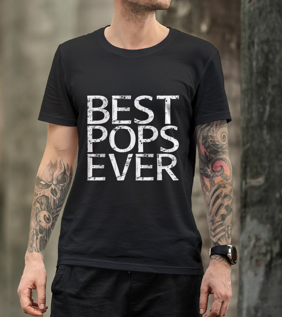 Best Pops Ever Mens T-Shirt