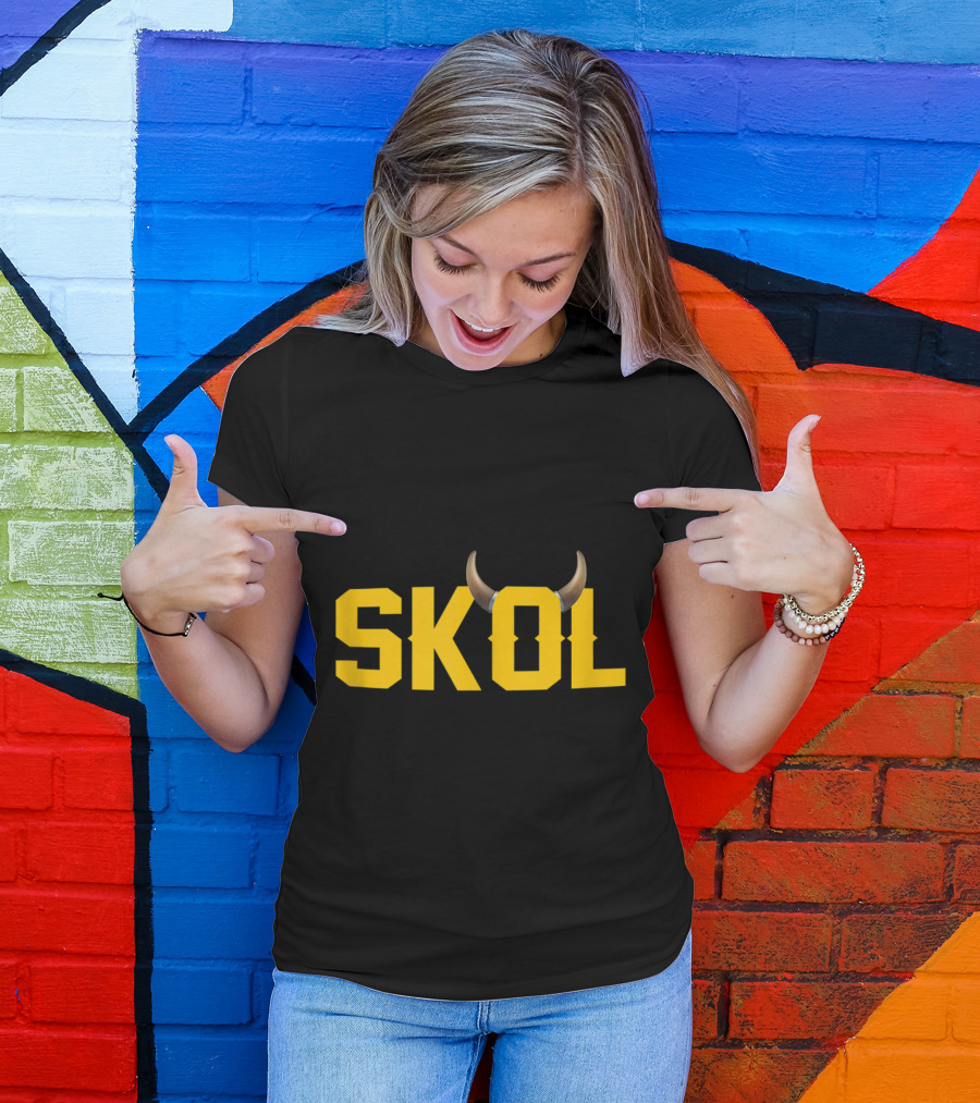 Skol Nordic Scandinavian Viking Helmet Beer T-Shirt