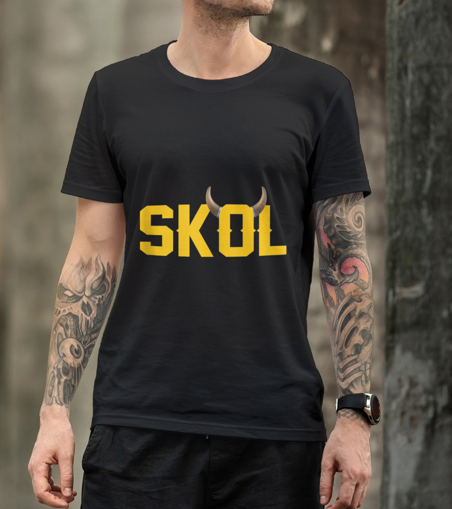 Skol Nordic Scandinavian Viking Helmet Beer T-Shirt