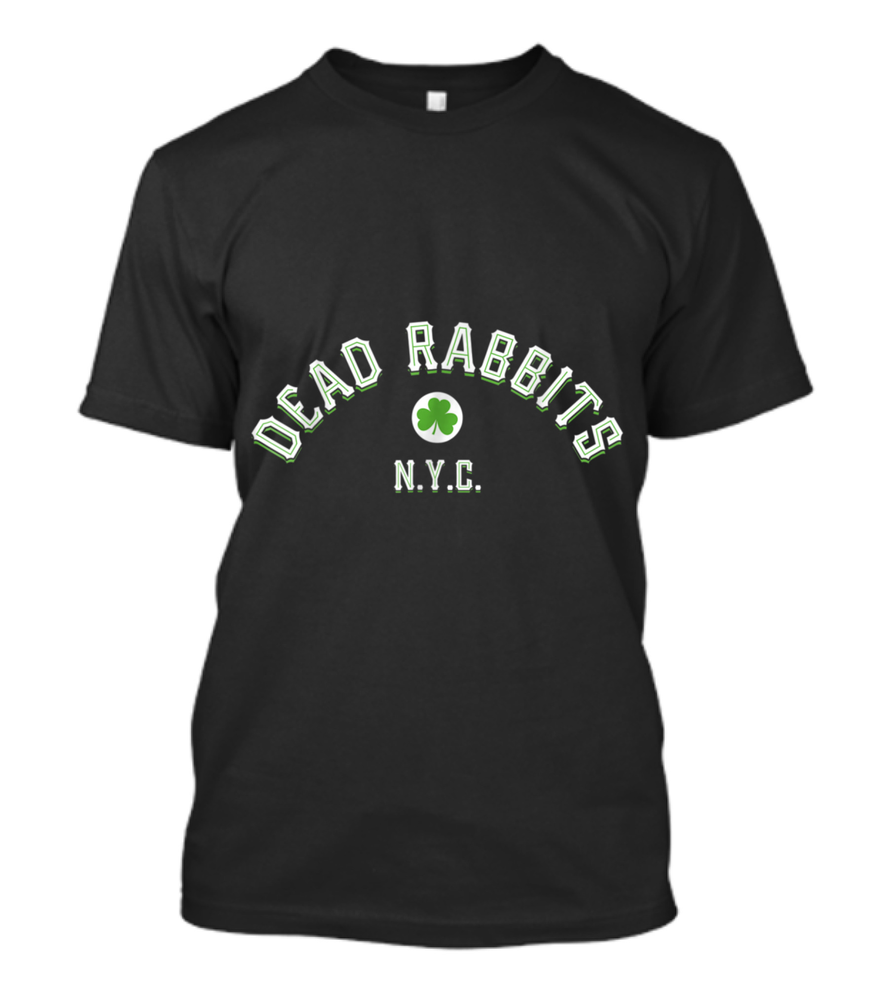 Dead Rabbits N.Y.C. Irish American Shamrock New York City T-Shirt