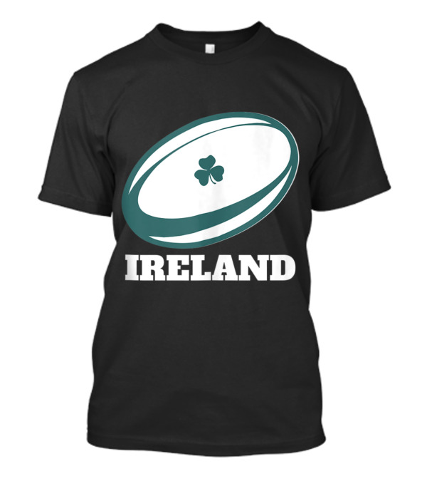 Ireland Rugby Shamrock Ball Classic Irish T-Shirt