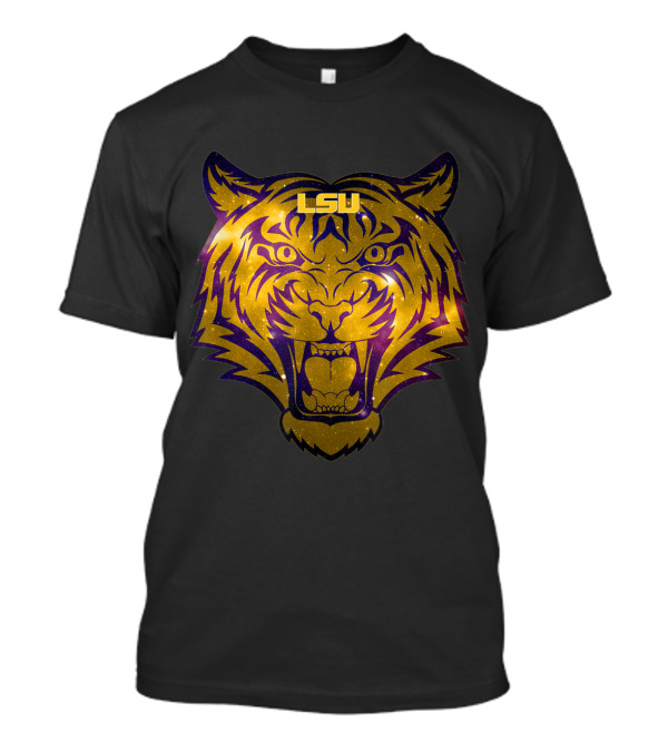 LSU Tigers Galaxy Tiger Face T-Shirt