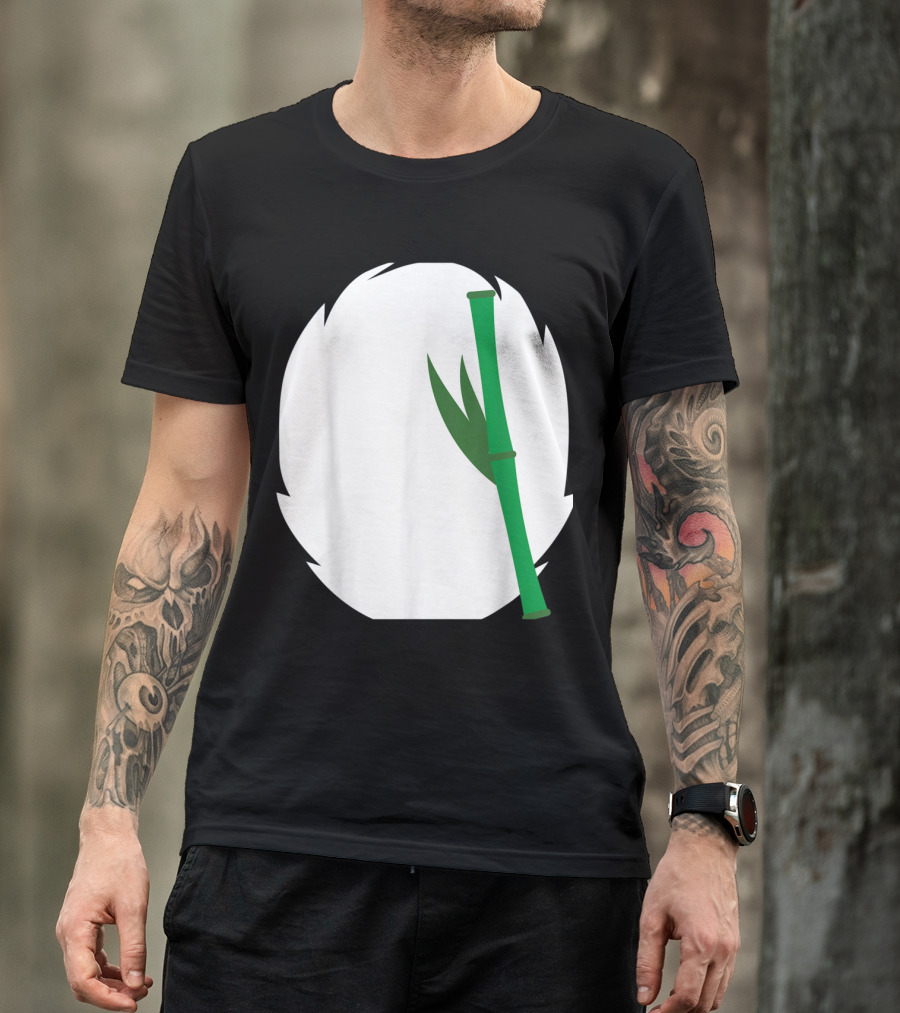 Panda Animal Bamboo Halloween DIY T-Shirt