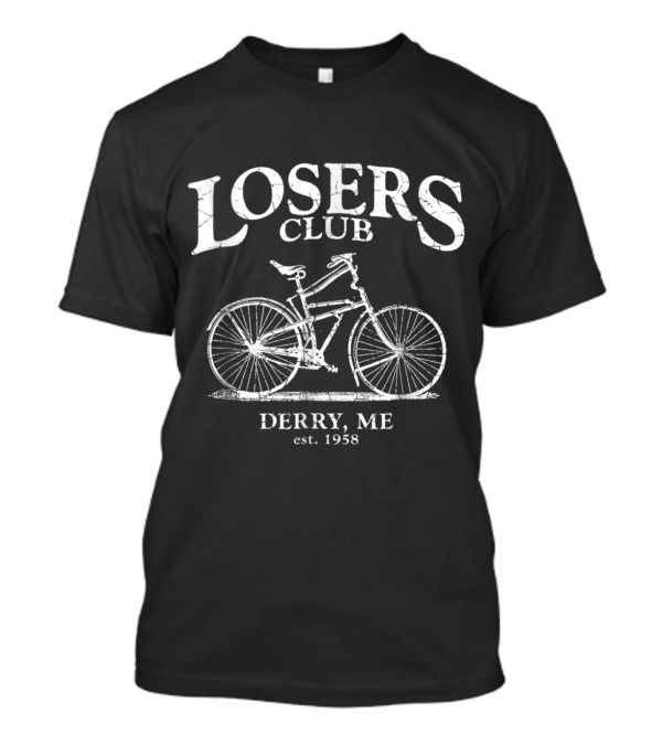 Losers Club Derry ME Est. 1958 Vintage Bicycle T-Shirt