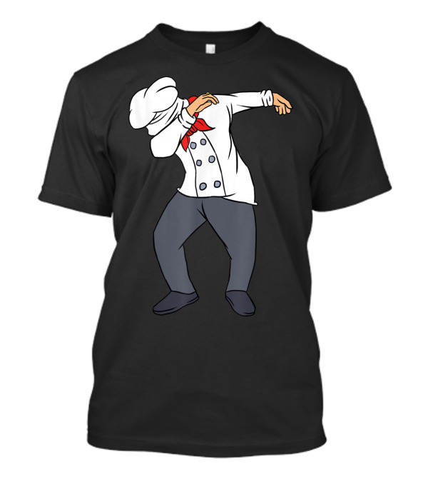 Dabbing Chef Funny Chief Cook Profession T-Shirt