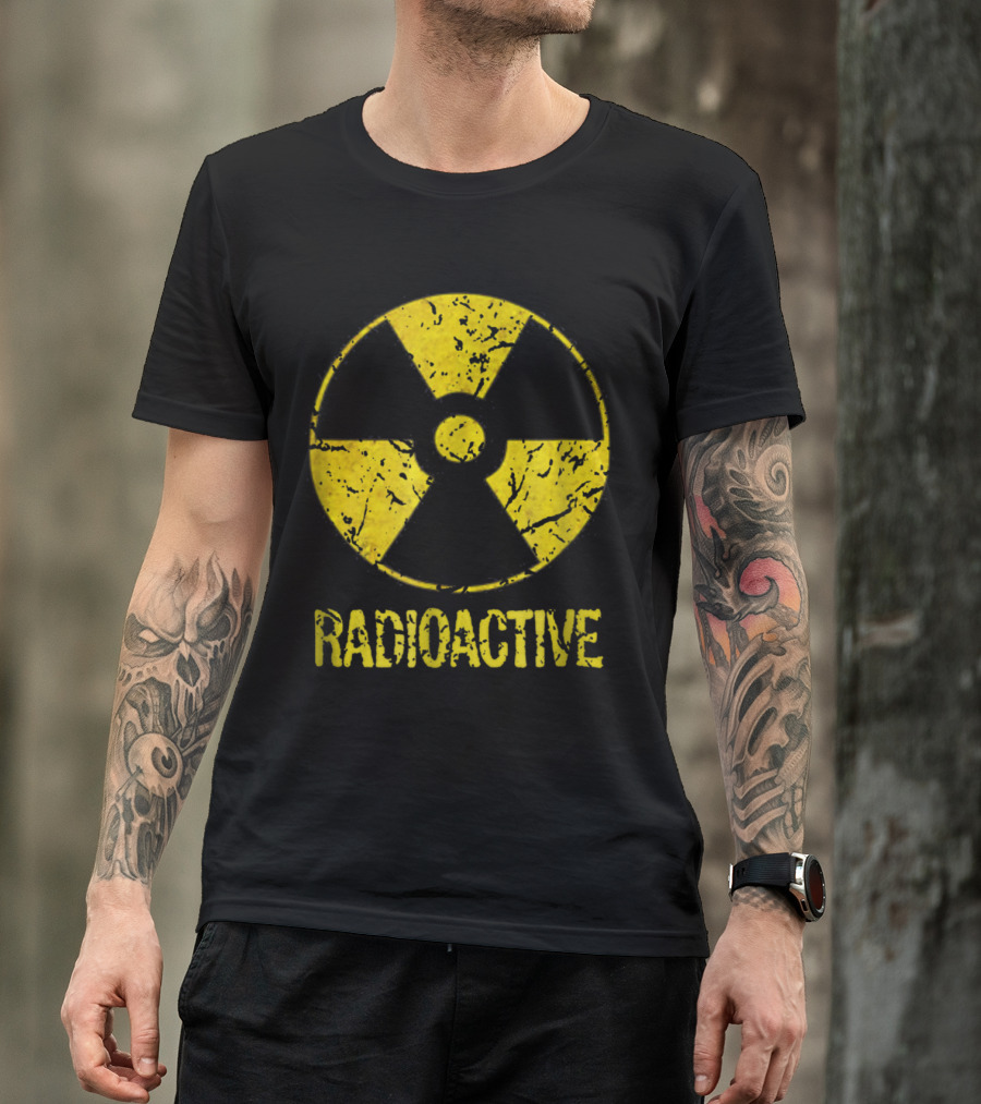 Nostalgic Radioactive Nuclear War Symbol T-Shirt