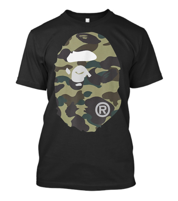 Bape Camo Ape Head T-Shirt