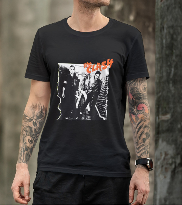 The Clash Band Vintage Photo T-Shirt