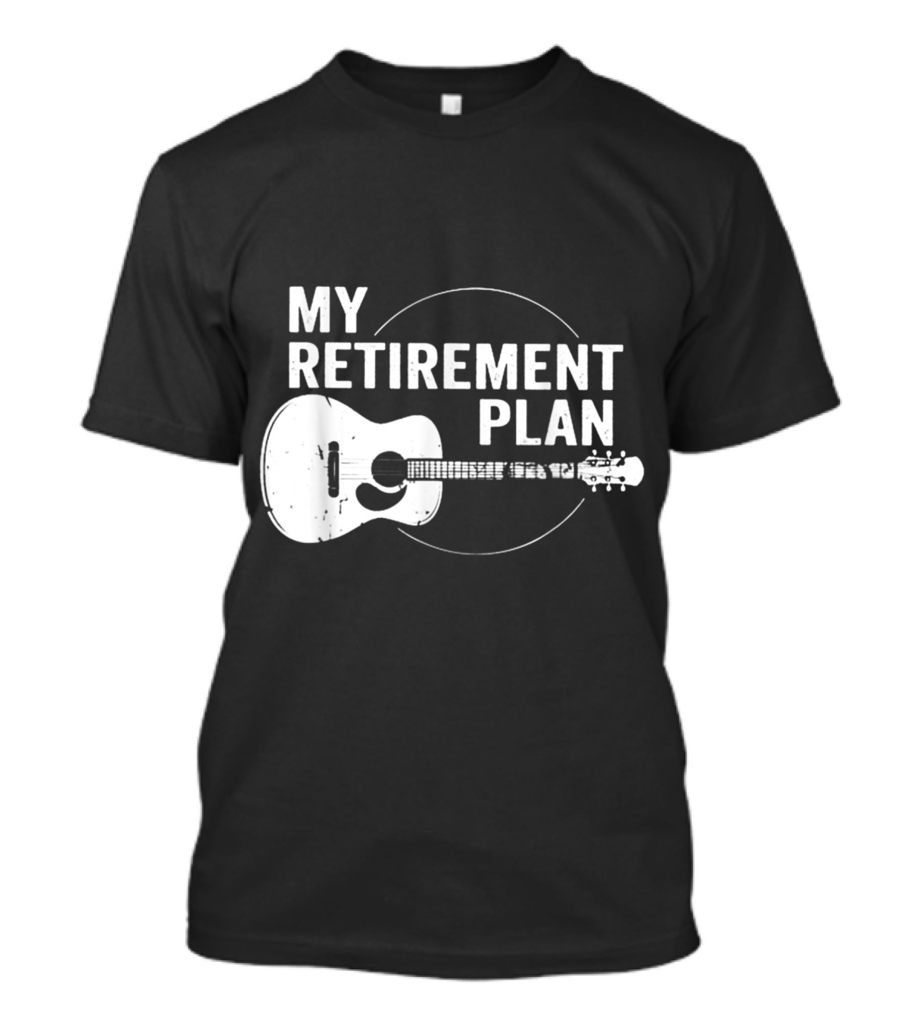 My Retirement Plan Guitar Funny Musicians T-Shirt